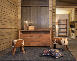 Modern Sideboard with 2 Doors and 3 Drawers for Organized Storage
