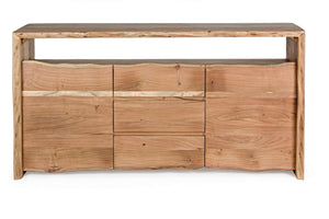 Modern Sideboard with 2 Doors and 3 Drawers for Organized Storage