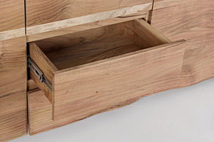 Modern Sideboard with 2 Doors and 3 Drawers for Organized Storage
