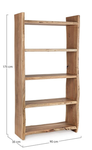 Modern Open Shelving Unit for Storage and Display