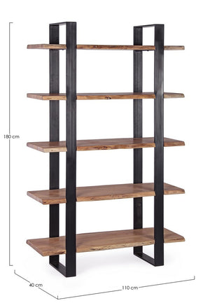 Modern Open Shelving Unit for Storage and Display