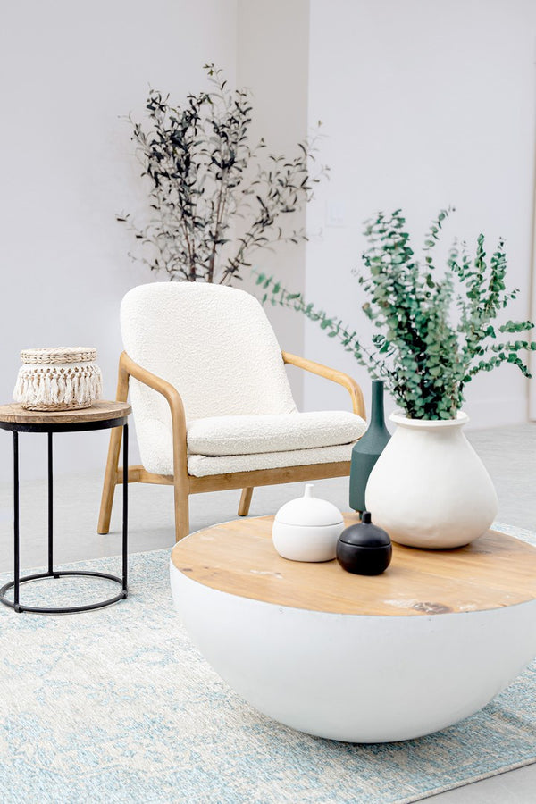 Modern Round Side Table for Living Room D70