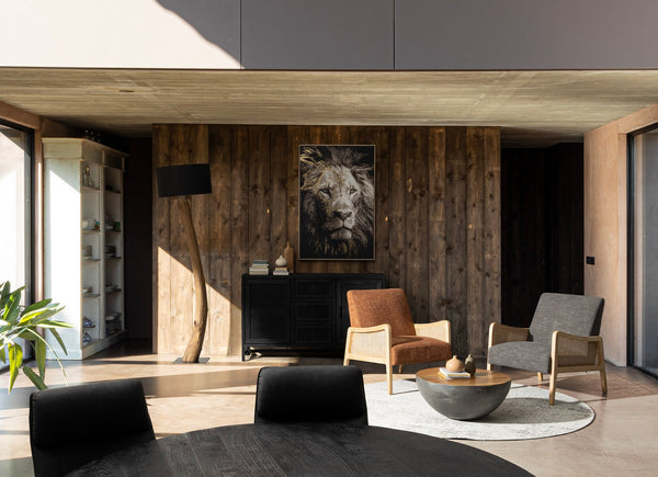Modern Round Side Table for Living Room D70