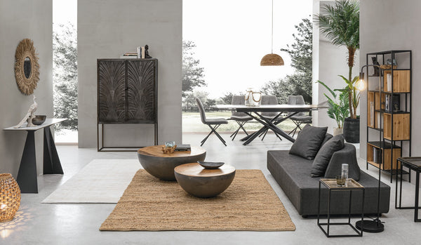 Modern Round Side Table for Living Room D70