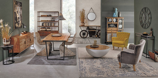Modern Round Coffee Table for Living Room D90