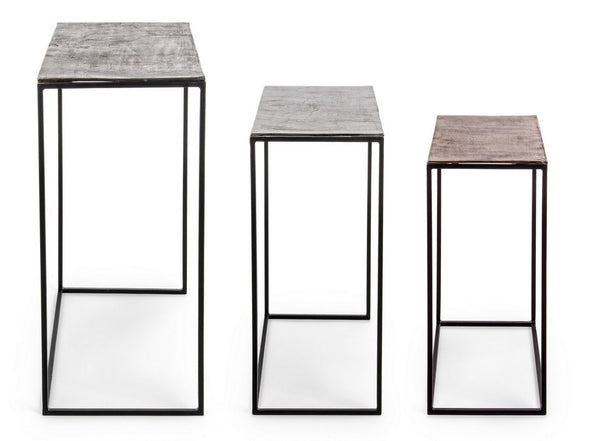Modern Set of 3 Nesting Side Tables L43/L48/L53