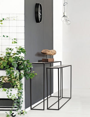 Modern Set of 2 Console Tables for Entryway and Living Room