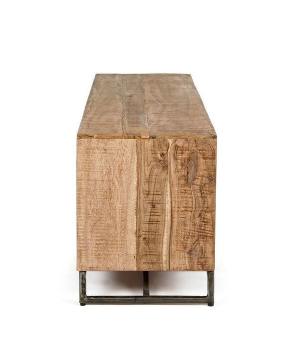 Modern TV Stand with 2 Doors and 1 Drawer for Living Room W175
