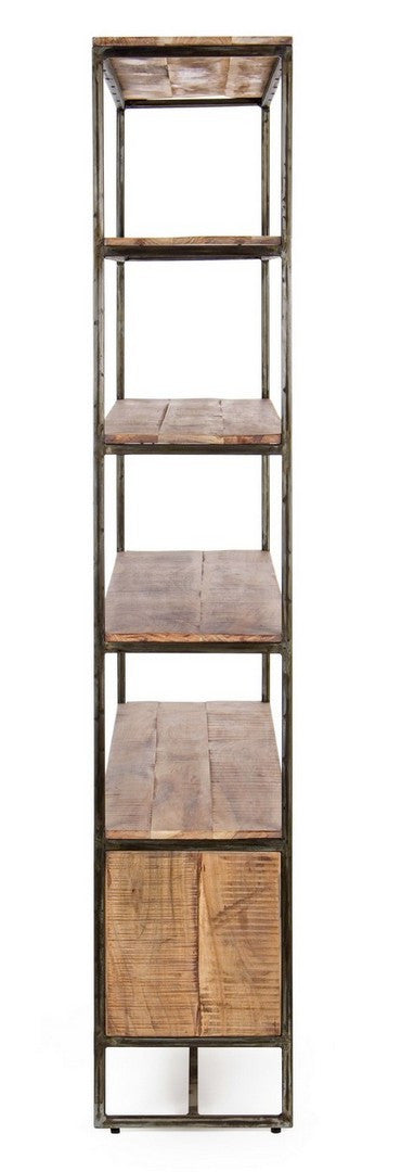 Modern Large Shelving Unit with Drawers for Storage and Display