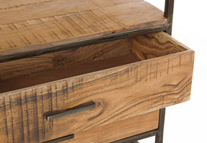 Modern Large Shelving Unit with Drawers for Storage and Display