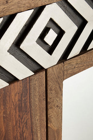 Modern Wall Mirror with Frame for Home Décor