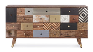 Modern Sideboard with 2 Doors and 4 Drawers for Organized Storage