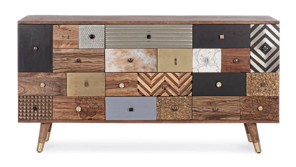 Modern Sideboard with 2 Doors and 4 Drawers for Organized Storage