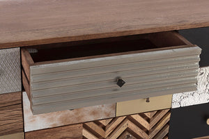 Modern Sideboard with 2 Doors and 4 Drawers for Organized Storage
