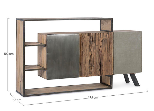 Modern 3-Door Sideboard Cabinet for Stylish Storage