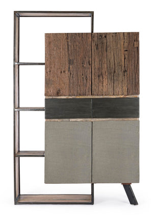Modern Storage Cabinet with 2 Doors and 2 Drawers