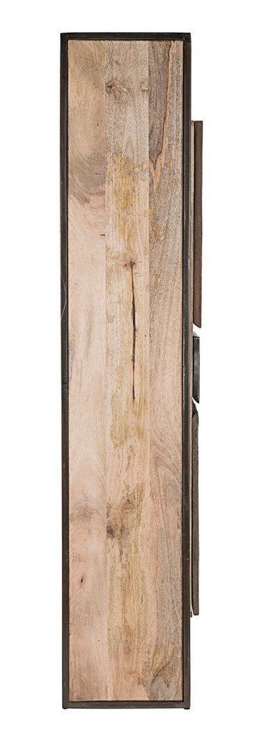 Modern Storage Cabinet with 2 Doors and 2 Drawers