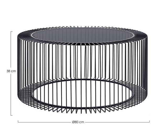 Modern Round Coffee Table for Living Room D80