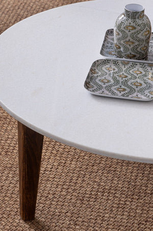 Modern Oval Coffee Table for Living Room L70