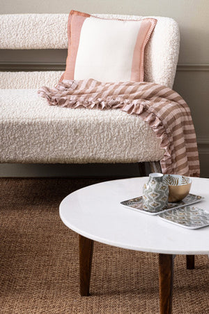 Modern Oval Coffee Table for Living Room L70