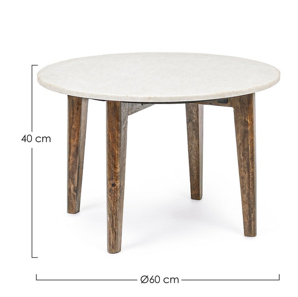 Modern Round Side Table for Living Room D60