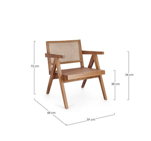 Modern Lounge Armchair for Relaxed Seating
