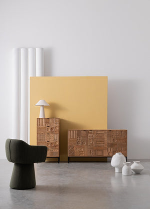 Modern 5-Drawer Chest for Compact Storage