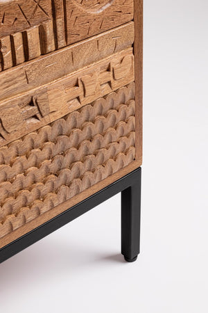 Modern 5-Drawer Chest for Compact Storage