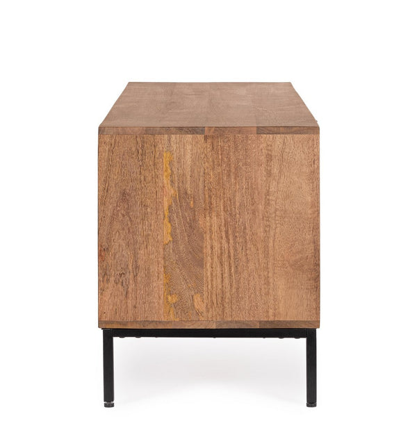 Modern TV Stand with 2 Doors and 1 Drawer for Living Room W140