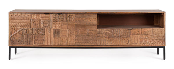 Modern Large TV Stand with 2 Doors and 1 Drawer W180