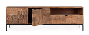 Modern Large TV Stand with 2 Doors and 1 Drawer W180
