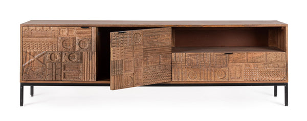 Modern Large TV Stand with 2 Doors and 1 Drawer W180