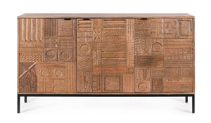 Modern 3-Door Sideboard Cabinet for Storage