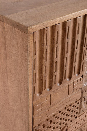 Modern 3-Door Sideboard Cabinet for Storage