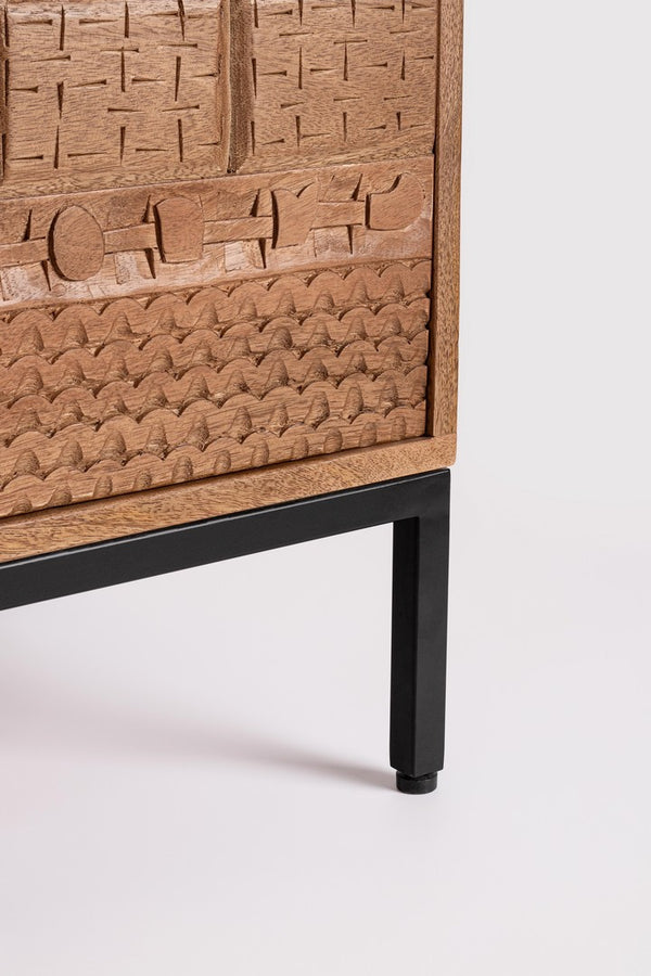 Modern 3-Door Sideboard Cabinet for Storage