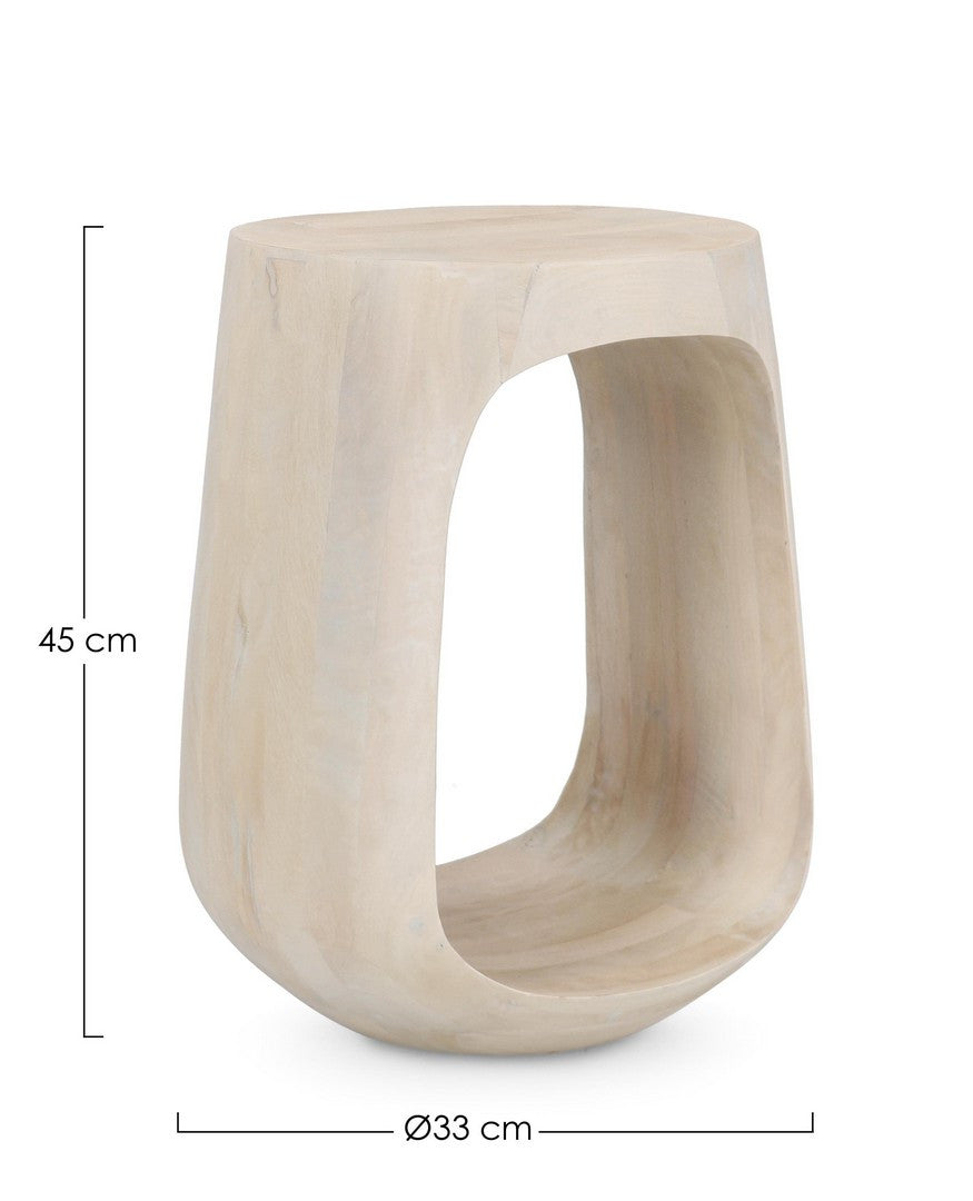 Modern Compact Round Side Table for Living Room D33