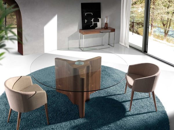 Beige fabric chair