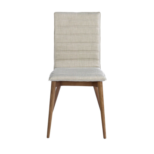 Chair in gray fabric