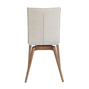 Chair in gray fabric