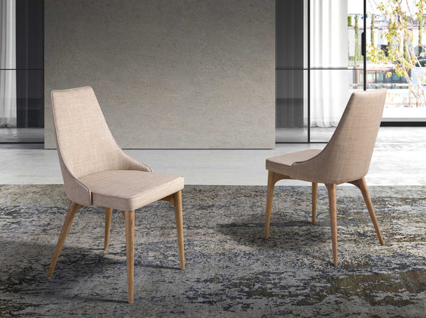 Brown fabric chair