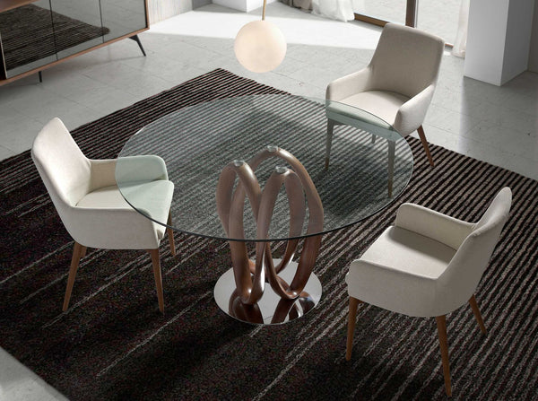 Beige fabric chair