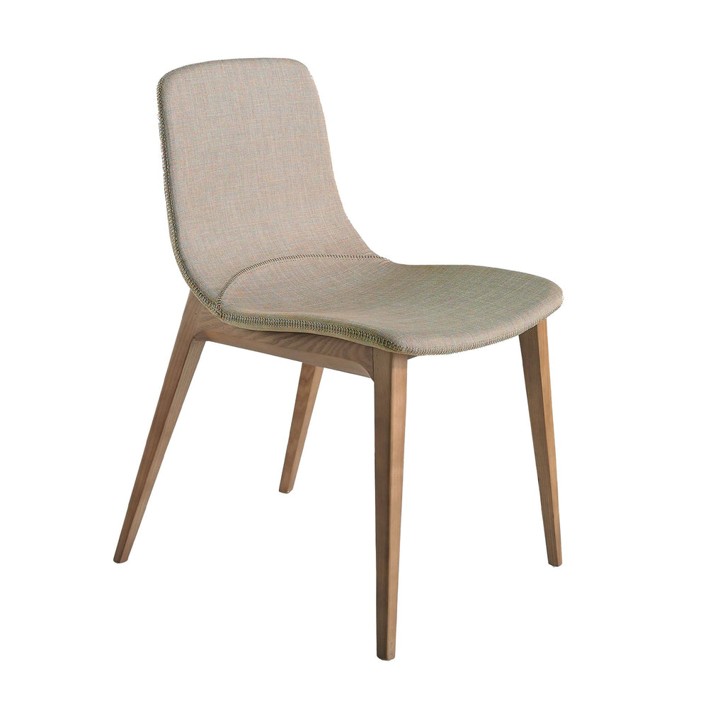 Beige fabric chair
