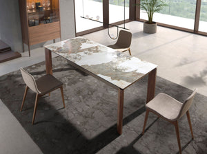 Beige fabric chair