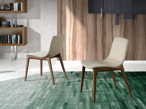 Beige fabric chair