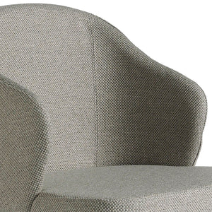 Chair in gray fabric