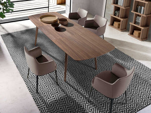 Mink fabric chair
