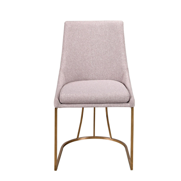 Chair in gray fabric