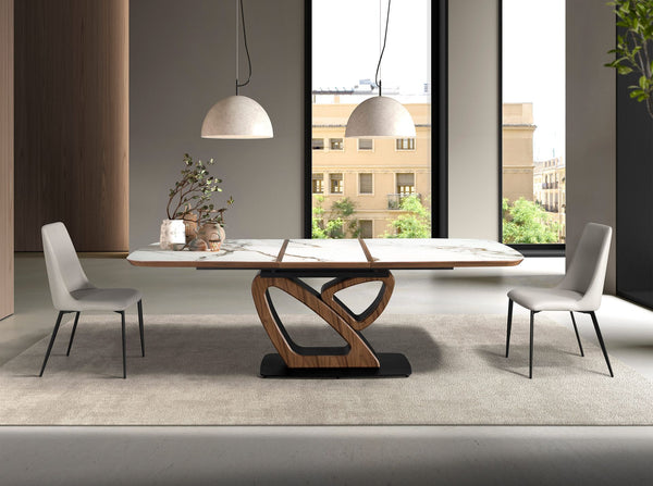 Light gray leather chair