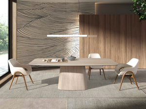 Beige fabric chair