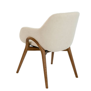 Beige fabric chair